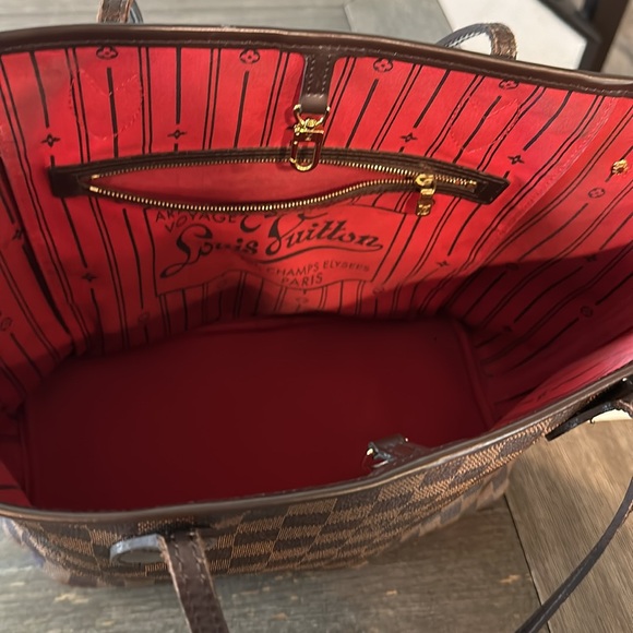 Authentic LV Damier Ebene Neverfull MM - Picture 4 of 8